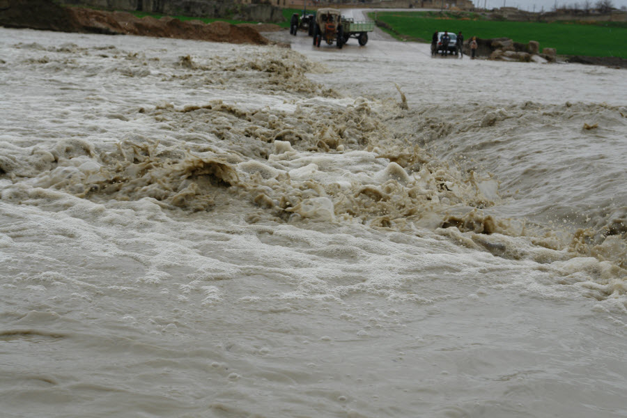 هشدار احتمال رگبار باران و سیلاب در خراسان شمالی
